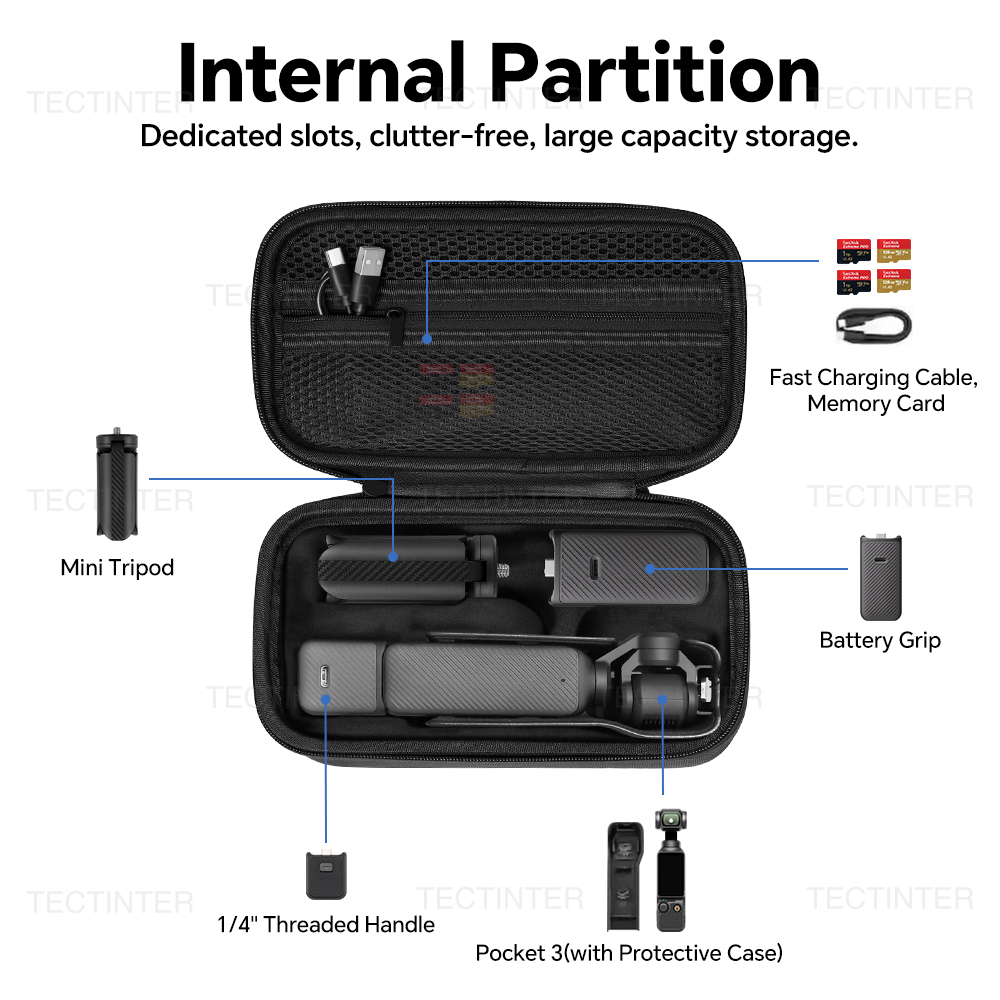 DJI OSMO Pocket 3/Xtra Muse用キャ - Drone Gimbal Case のレビューと価格